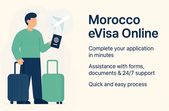 ויזה אלקטרונית למרוקו אונליין – בקשת eVisa עם Aid‑Air