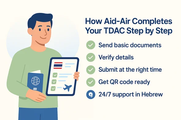 כיצד Aid‑Air משלים עבורכם את TDAC – שלב אחר שלב