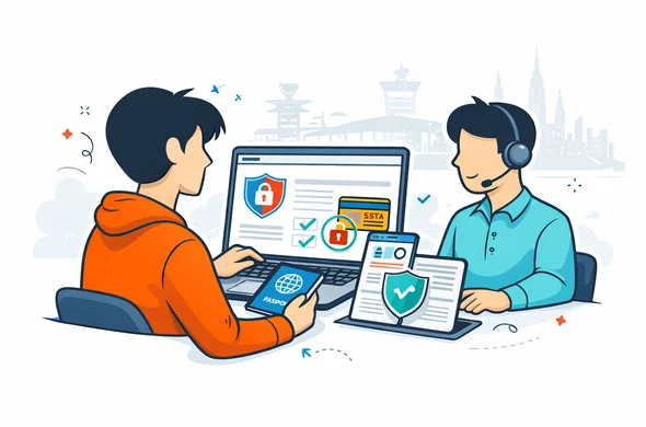 איך לבדוק אם אתר ESTA אמין, רשמי או רק שירות פרטי