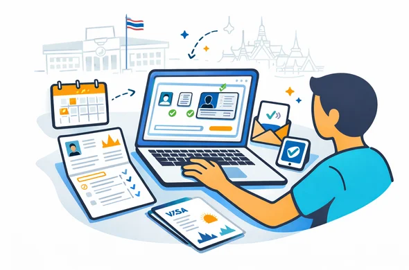 ויזת תייר לתאילנד לישראלים עד 60 יום: מה צריך להכין, איך מגישים ומה בודקים לפני ששולחים