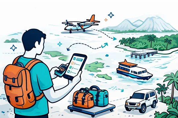 טיסות פנים, סירות וכבישים בפפואה גינאה החדשה: איך בונים מסלול שאפשר באמת לסמוך עליו