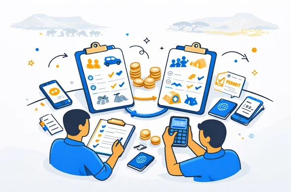 תכנון ספארי בסרנגטי ובנגורונגורו: כמה ימים צריך, מתי להגיע ואיך לשמור על התקציב