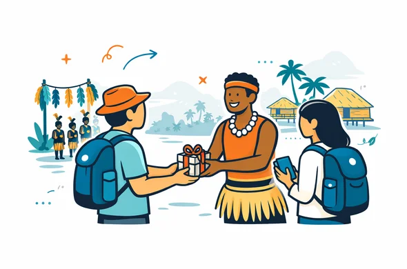 איך להתנהג בכפרים ובטקסים בפפואה גינאה החדשה בלי לפגוע בכבוד המקומי