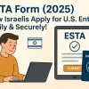 טופס ESTA – מדריך הגשת בקשה לישראלים [מעודכן 2025] | Aid-Air
