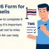 טופס TM6 לתאילנד לישראלים – איך למלא בקלות